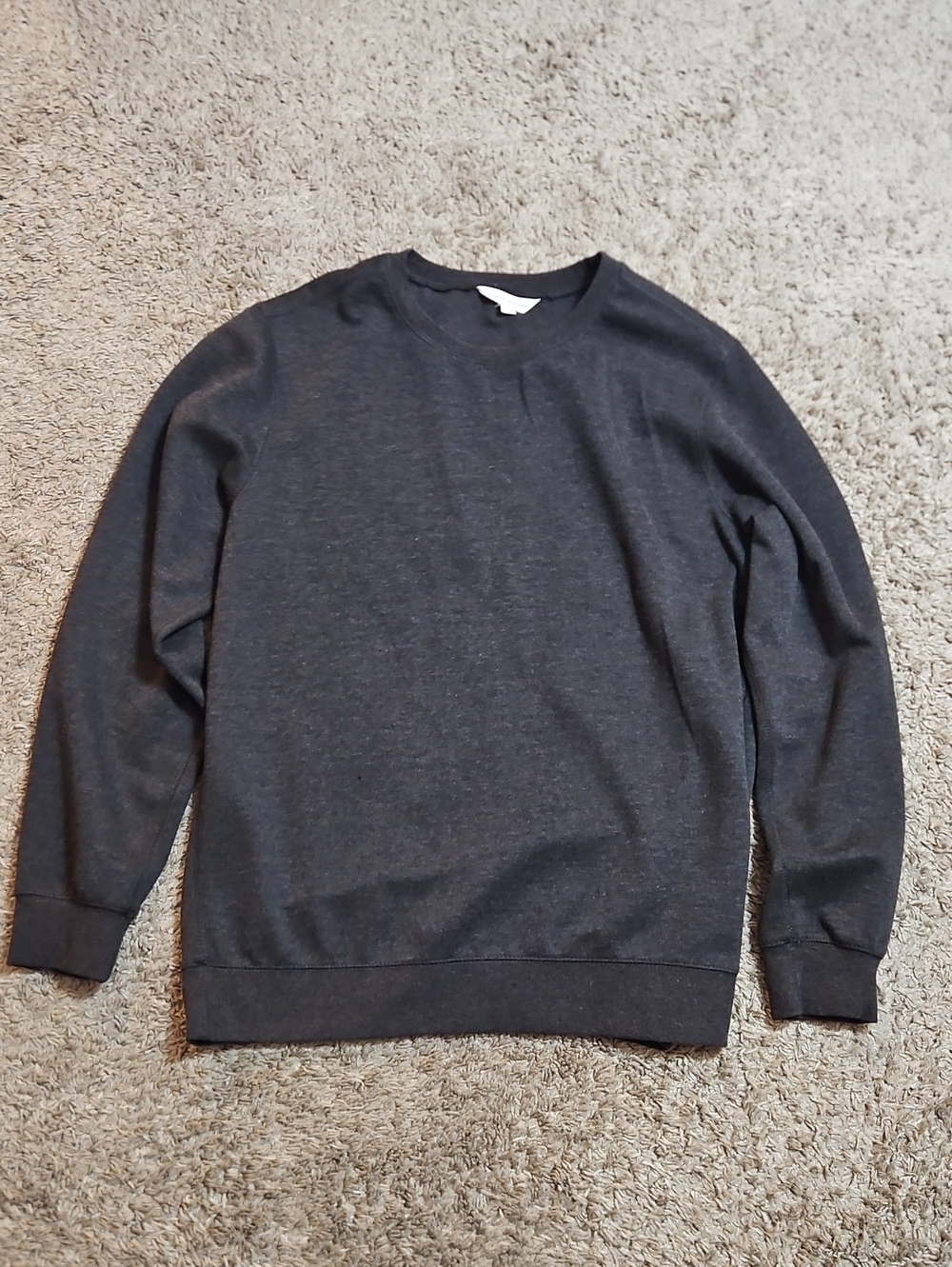 Boston Trader's - Men's Classic Crewneck Sweater - Charcoal
